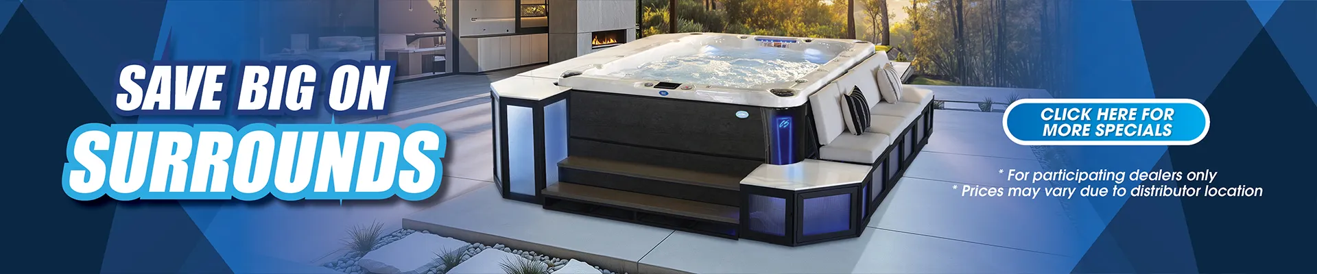 Calspas hot tub being used in a family setting - West New York