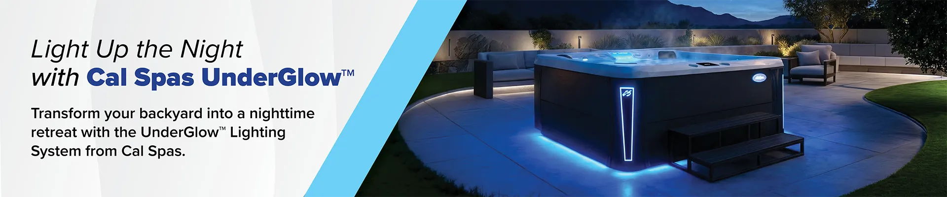 Calspas hot tub being used in a family setting - West New York